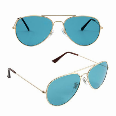 L'humeur surdimensionnée classique de protection en verre UV400 de Sunglasses For Women Sun d'aviateur détendent des lunettes de soleil de thérapie